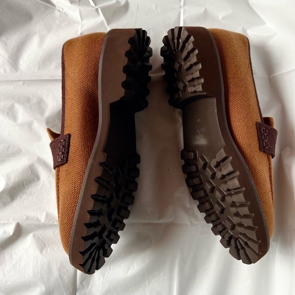 Vivaia NWOT Francesca Platform Chunky Heel Loafers Size 39 (US size 8) brown - Picture 10 of 10